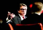 Gov. Rick Perry at the final keynote of TribFest on Sunday, Sept. 21, 2014.